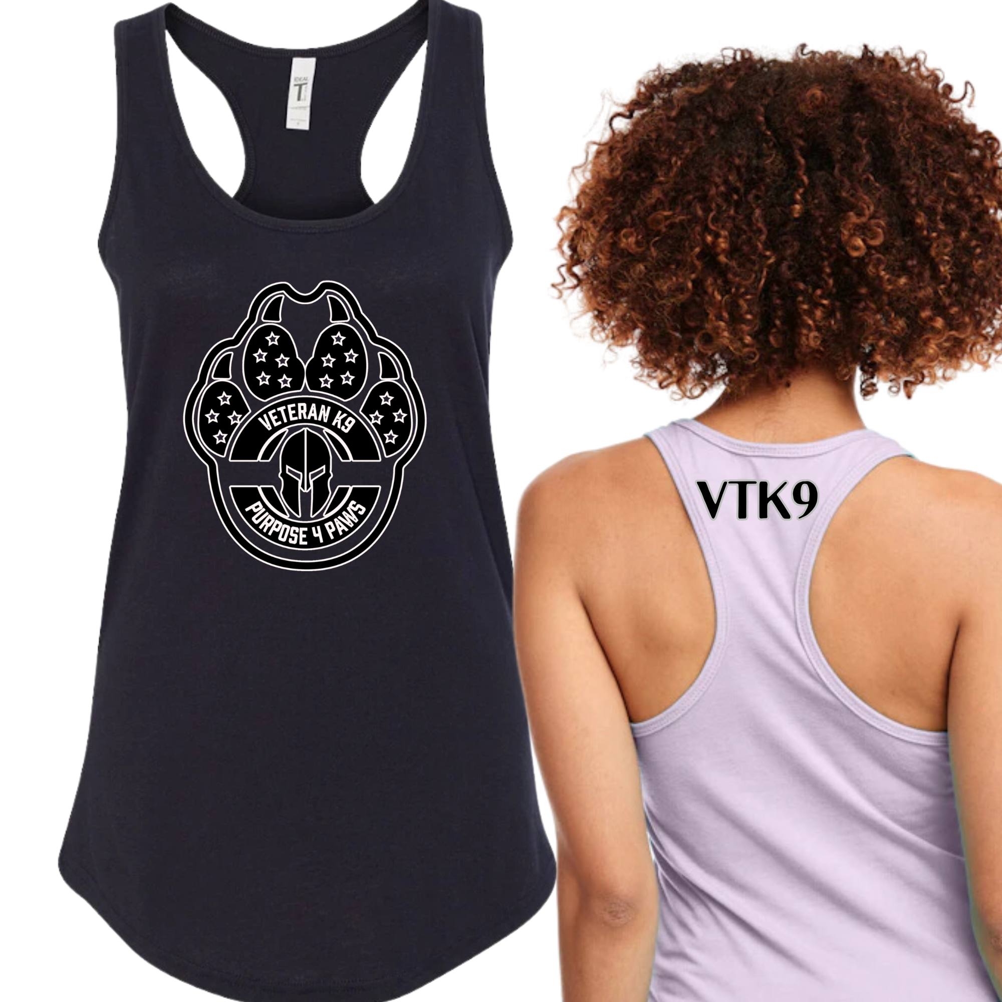 VTK9 women’s Racerback Tank