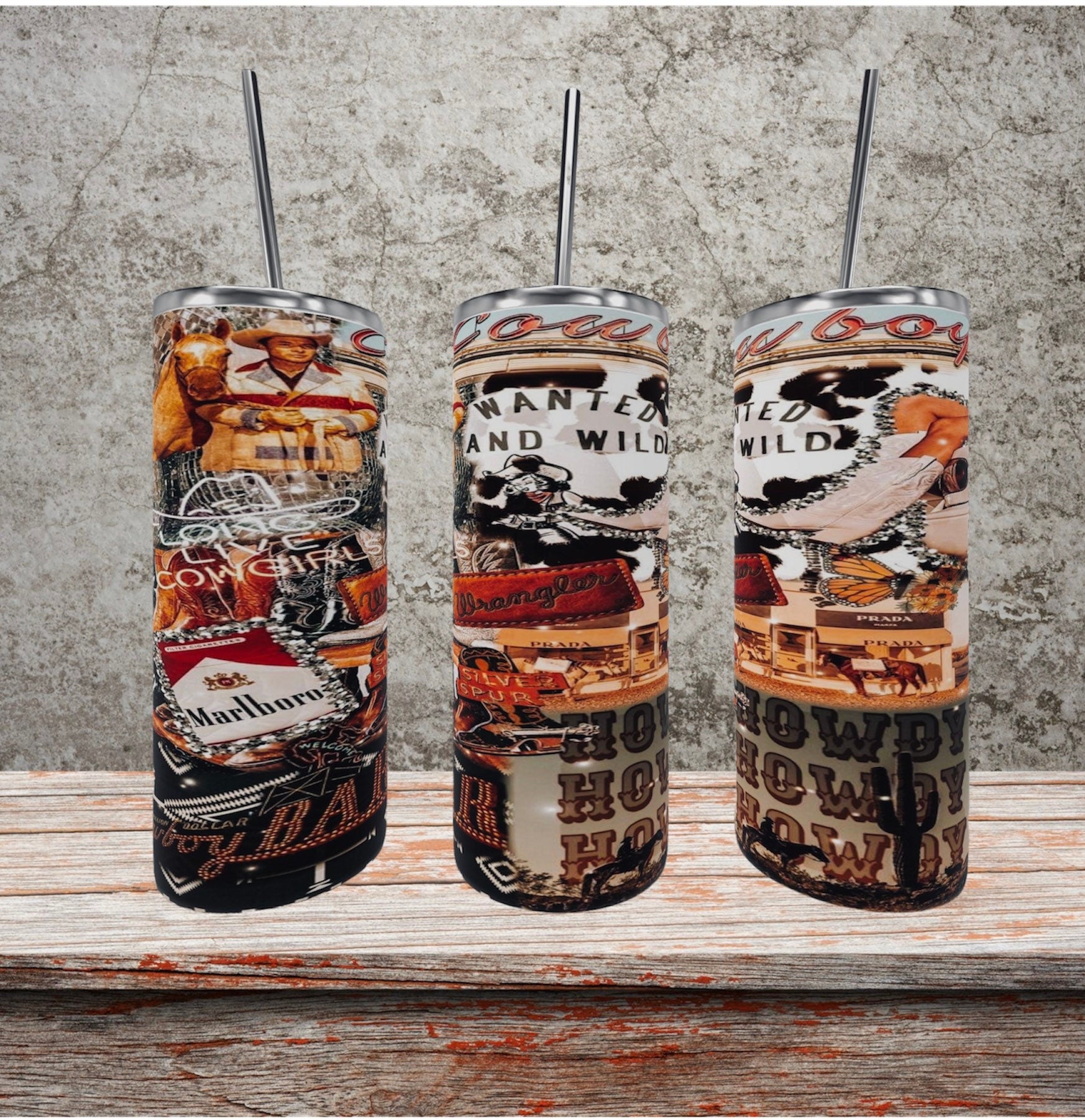If I was a cowboy boho tumbler