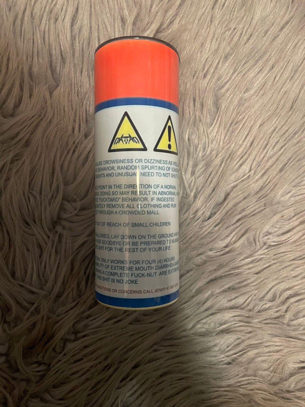 Fuck off repellent tumbler