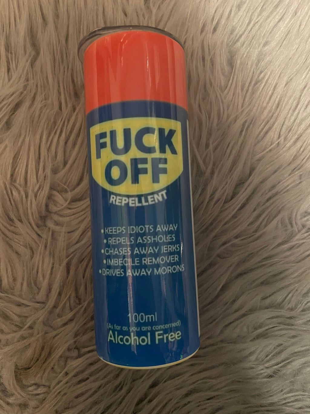 Fuck off repellent tumbler
