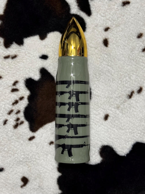 American flag bullet tumbler