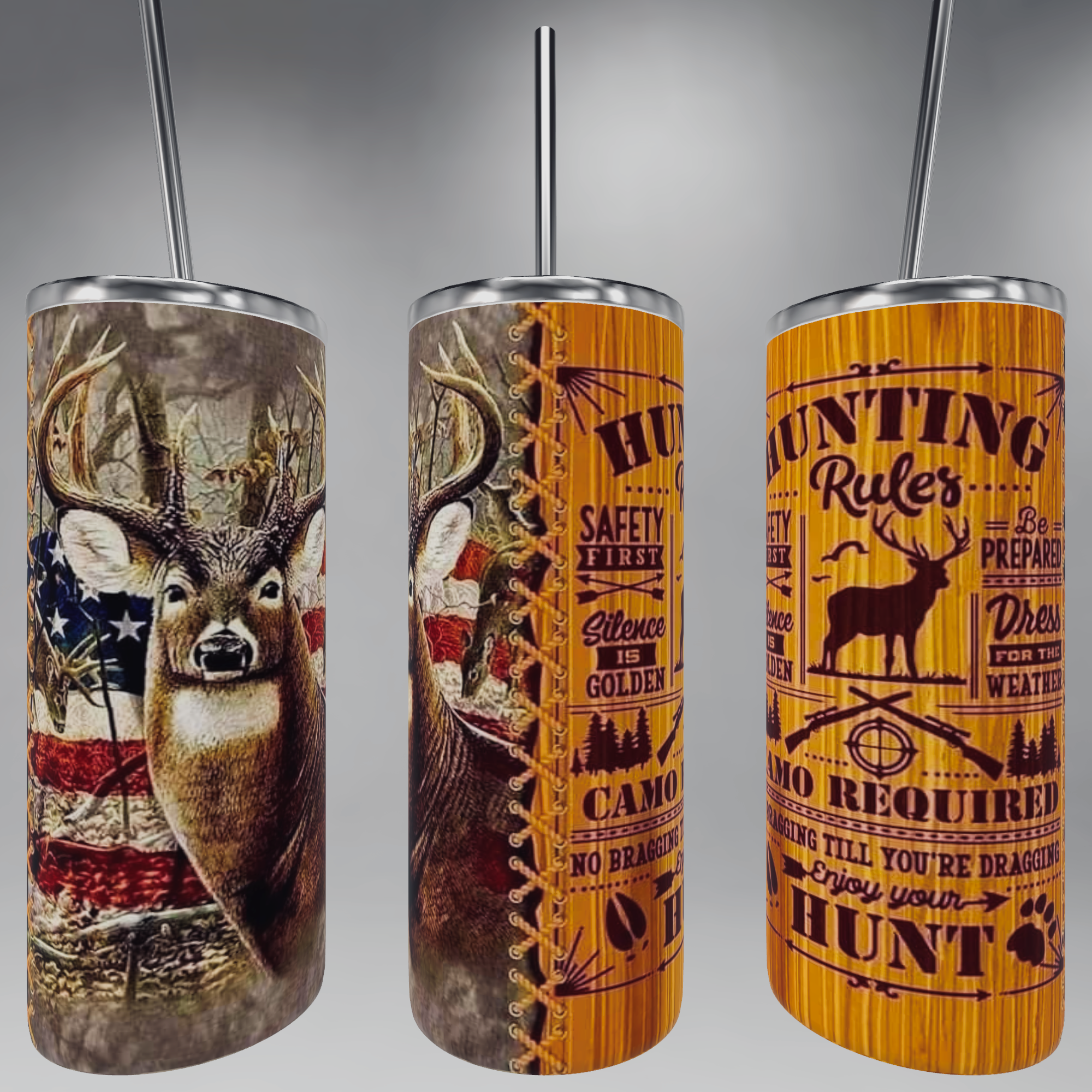 Hunting rules tumbler